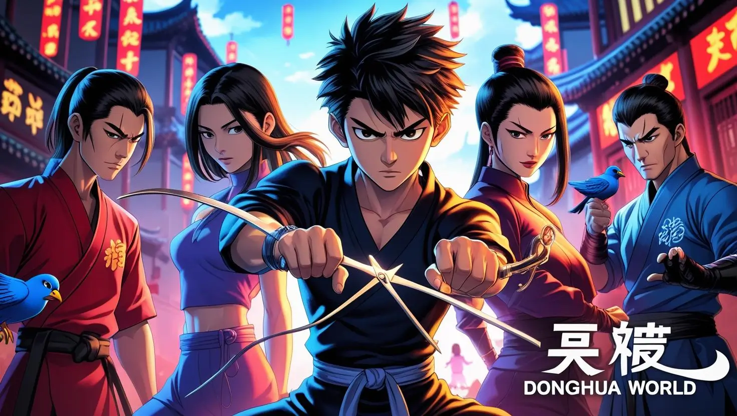 13 Characters in the Donghua Killer Seven