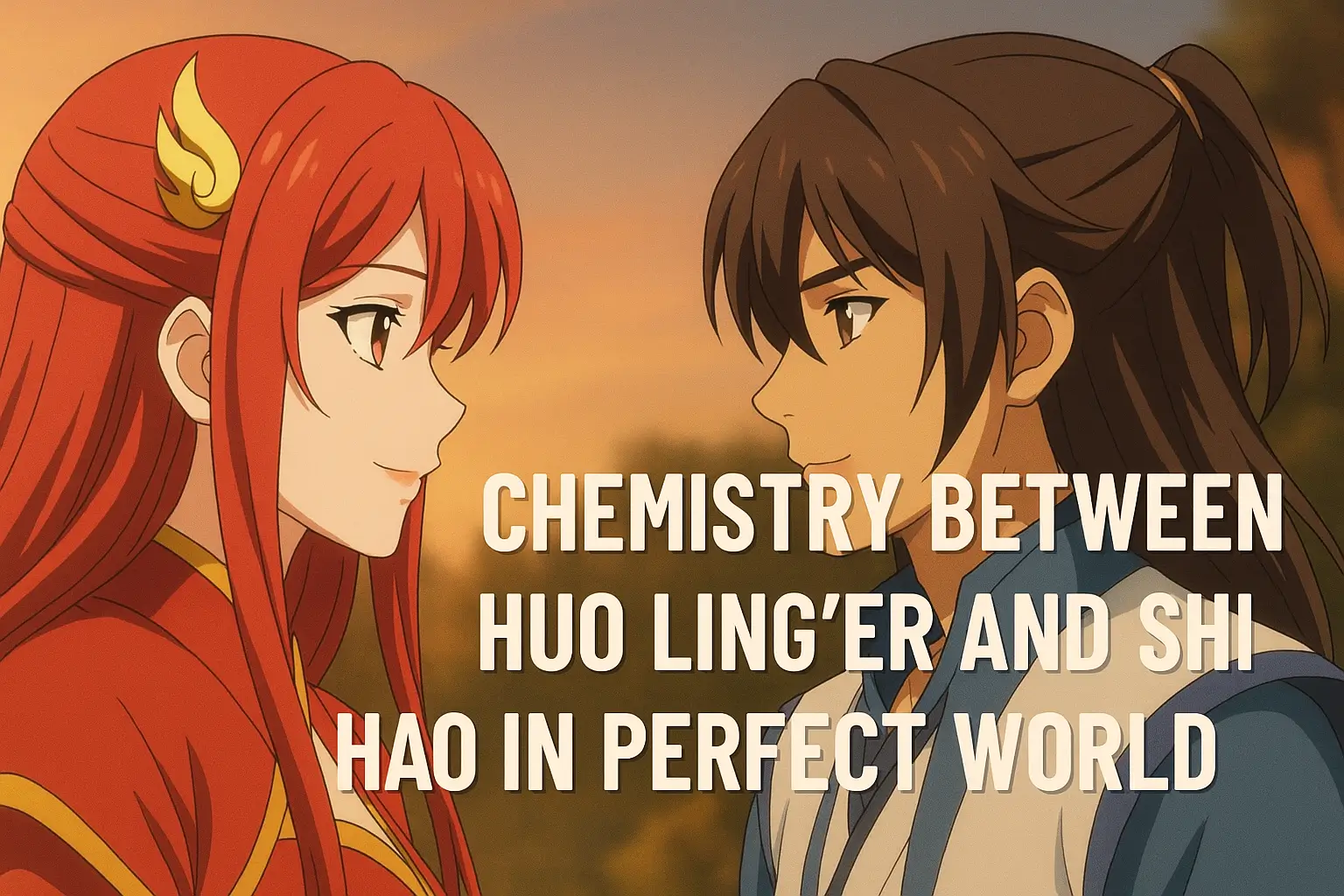 Chemistry Between Huo Ling'er and Shi Hao in Perfect World: The Best Couple in the Donghua Universe?