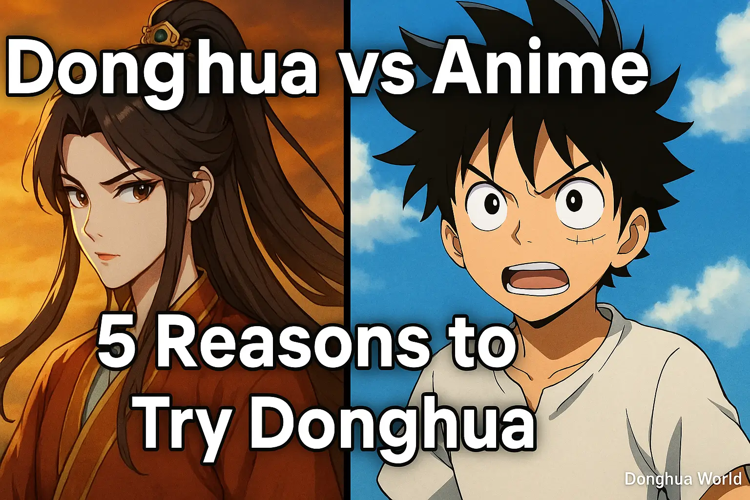 Donghua vs Anime