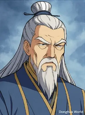 Elder Mo Character in Donghua 100,000 Years of Refining Qi