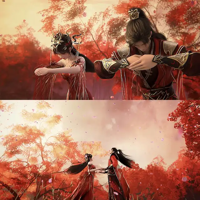 Huo Ling’er and Shi Hao