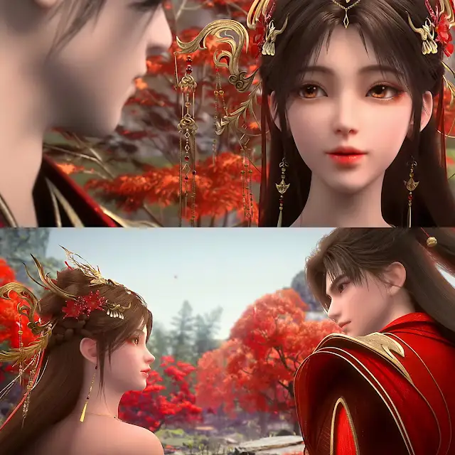 Huo Ling’er and Shi Hao