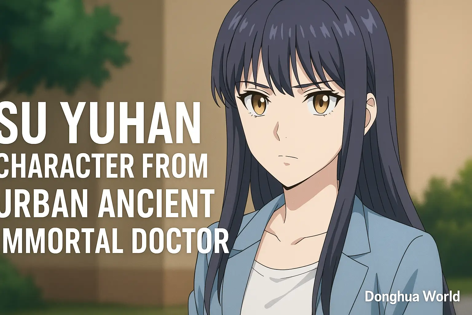 Su Yuhan: A Detailed Profile of the Iconic Character from Donghua Urban Ancient Immortal Doctor
